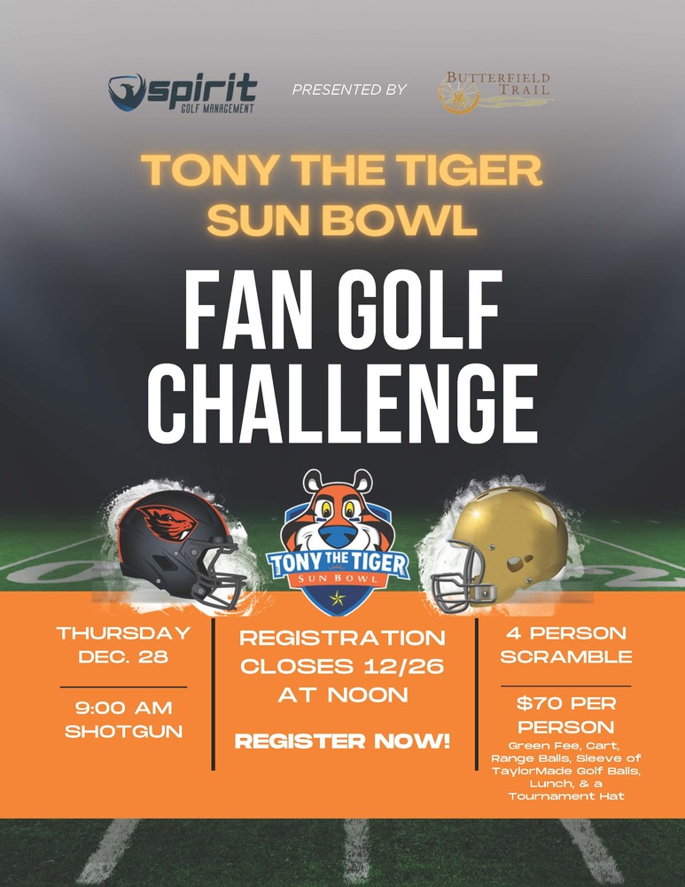 Events - Sun Bowl Fan Golf Challenge